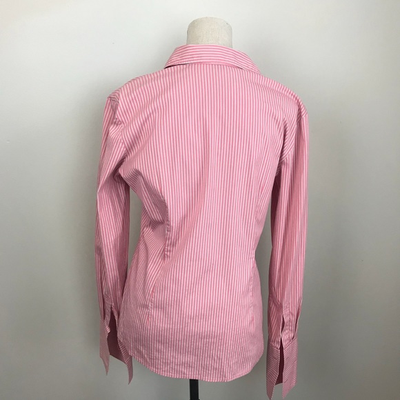 ❌❤️ Theory | Stripe Button down dress shirt - Picture 6 of 8